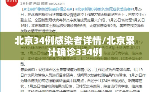 北京34例感染者详情/北京累计确诊334例