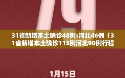 31省新增本土确诊48例:河北46例（31省新增本土确诊115例河北90例行程）