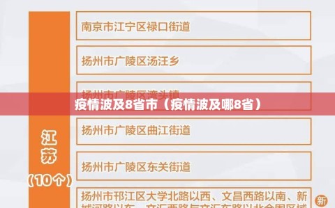疫情波及8省市（疫情波及哪8省）