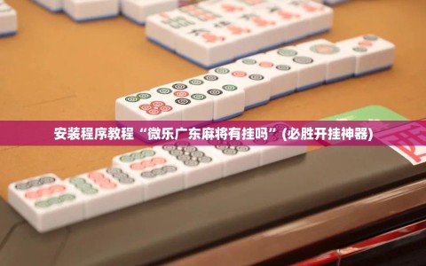 安装程序教程“微乐广东麻将有挂吗”(必胜开挂神器)