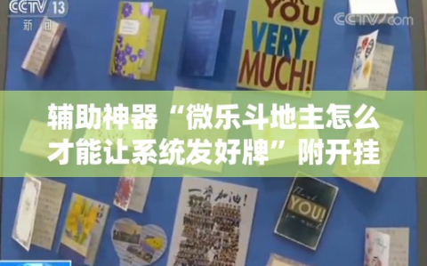 辅助神器“微乐斗地主怎么才能让系统发好牌”附开挂脚本详细教程