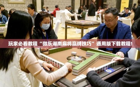 玩家必看教程“微乐湖南麻将赢牌技巧”通用版下载教程!