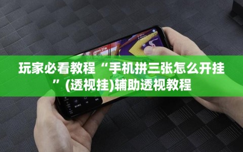 玩家必看教程“手机拼三张怎么开挂”(透视挂)辅助透视教程