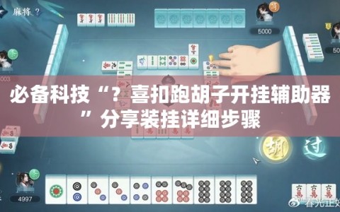 必备科技“？喜扣跑胡子开挂辅助器”分享装挂详细步骤