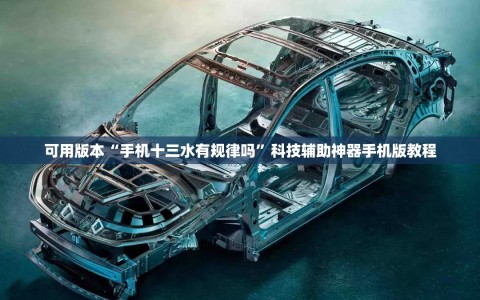 可用版本“手机十三水有规律吗”科技辅助神器手机版教程