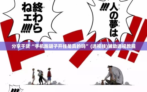 分享干货“手机跑胡子开挂是真的吗”(透视挂)辅助透视教程