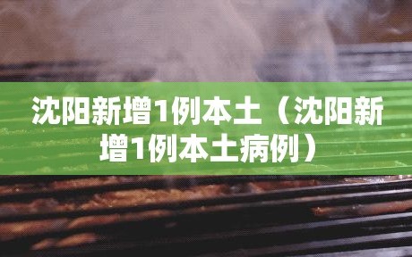 沈阳新增1例本土（沈阳新增1例本土病例）
