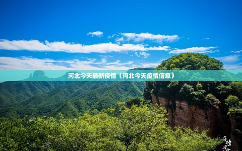 河北今天最新疫情（河北今天疫情信息）