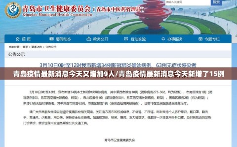 青岛疫情最新消息今天又增加9人/青岛疫情最新消息今天新增了15例