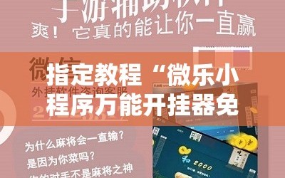 指定教程“微乐小程序万能开挂器免费”开挂详细安装教程