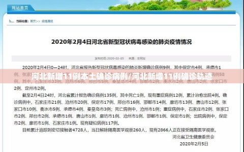 河北新增11例本土确诊病例/河北新增11例确诊轨迹
