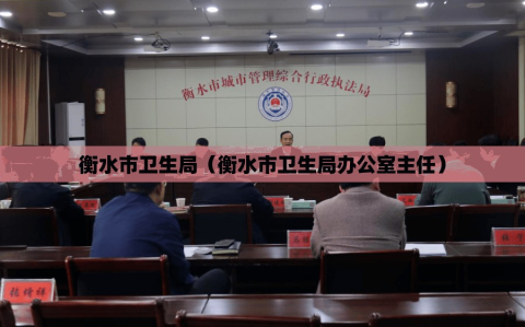 衡水市卫生局（衡水市卫生局办公室主任）