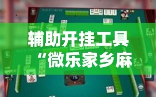 辅助开挂工具“微乐家乡麻将免费开挂”科技辅助神器手机版教程