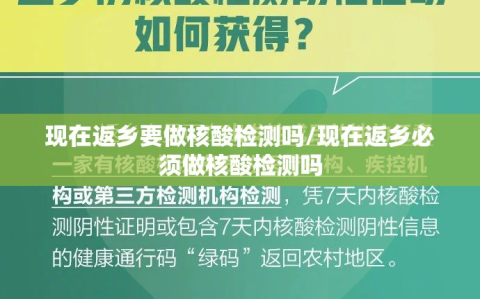 现在返乡要做核酸检测吗/现在返乡必须做核酸检测吗