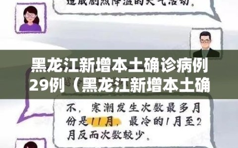 黑龙江新增本土确诊病例29例（黑龙江新增本土确诊病例5例）