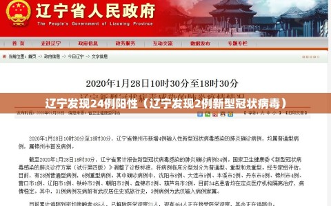 辽宁发现24例阳性（辽宁发现2例新型冠状病毒）
