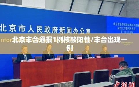 北京丰台通报1例核酸阳性/丰台出现一例