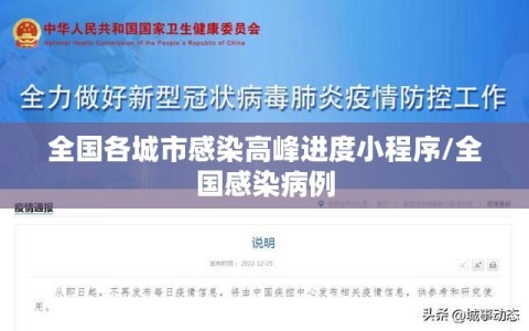 全国各城市感染高峰进度小程序/全国感染病例