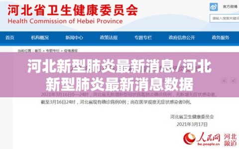 河北新型肺炎最新消息/河北新型肺炎最新消息数据