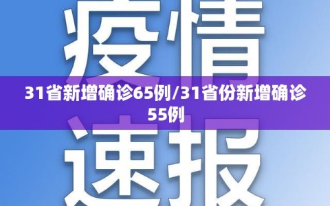 31省新增确诊65例/31省份新增确诊55例