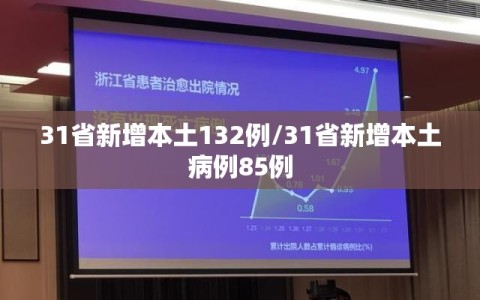 31省新增本土132例/31省新增本土病例85例