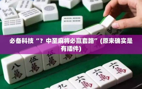 必备科技“？中至麻将必赢套路”(原来确实是有插件)