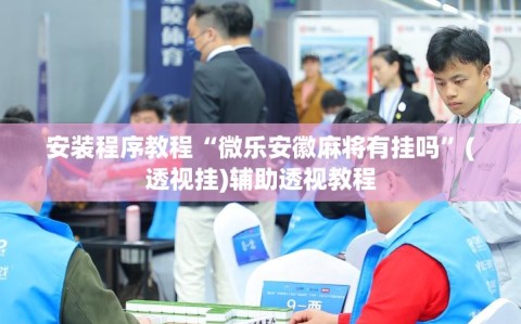 安装程序教程“微乐安徽麻将有挂吗”(透视挂)辅助透视教程