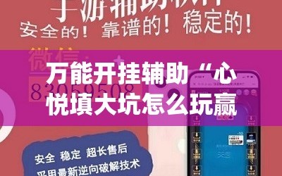 万能开挂辅助“心悦填大坑怎么玩赢的几率大”开挂(透视)辅助神器