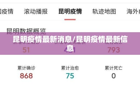 昆明疫情最新消息/昆明疫情最新信息