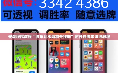 安装程序教程“微乐划水麻将开挂器”附开挂脚本详细教程