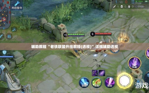 辅助教程“老铁联盟开挂教程(透视)”详细辅助透视