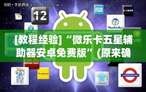 [教程经验]“微乐卡五星辅助器安卓免费版”(原来确实是有插件)