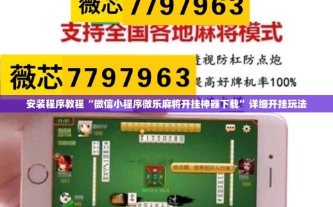 安装程序教程“微信小程序微乐麻将开挂神器下载”详细开挂玩法