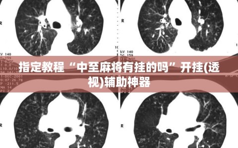 指定教程“中至麻将有挂的吗”开挂(透视)辅助神器