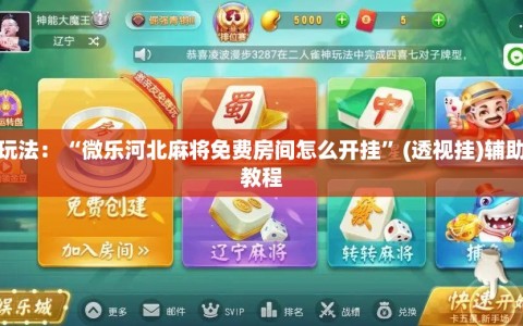 技巧玩法：“微乐河北麻将免费房间怎么开挂”(透视挂)辅助透视教程