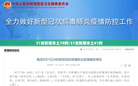 31省新增本土70例/31省新增本土81例