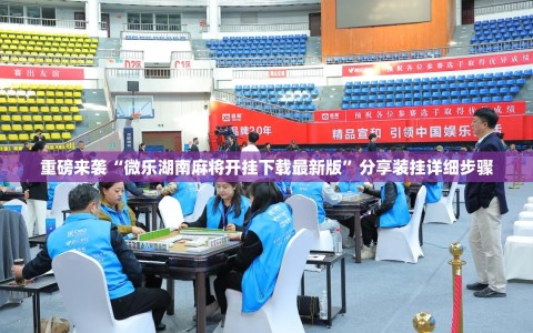 重磅来袭“微乐湖南麻将开挂下载最新版”分享装挂详细步骤